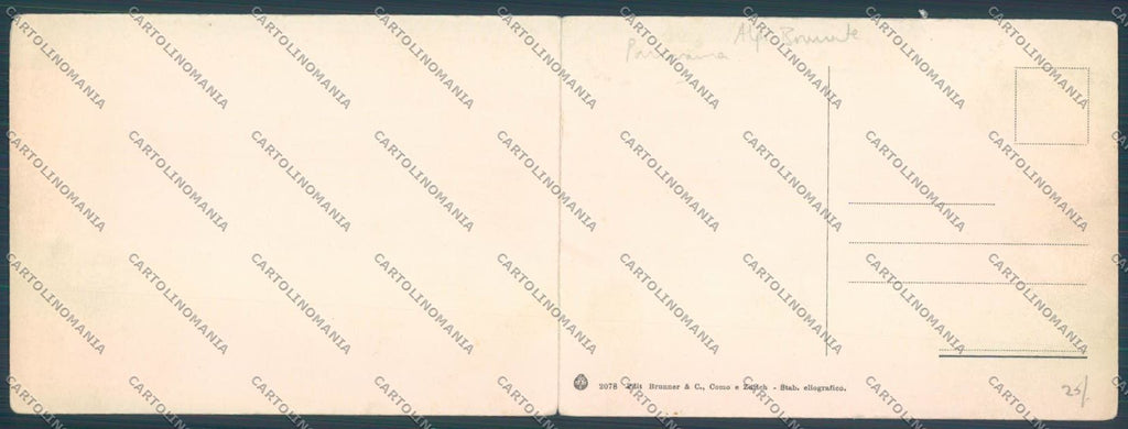 Como Città Doppia cartolina LQ1516 – retro