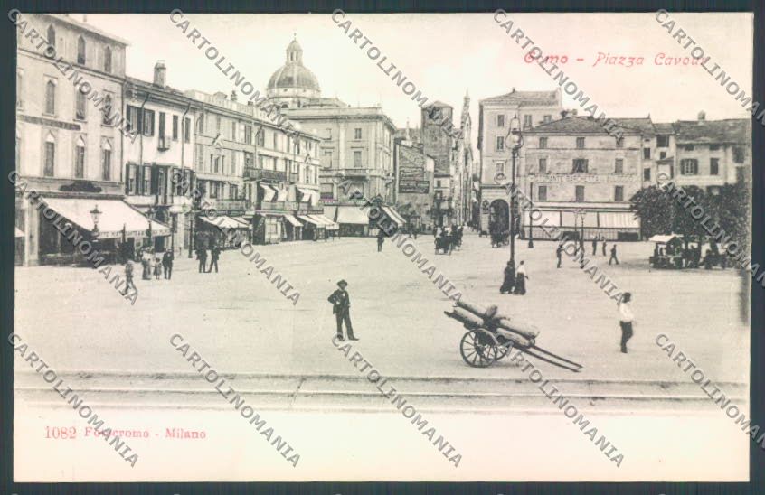 Como Città SCOLLATA cartolina LQ1523 – fronte