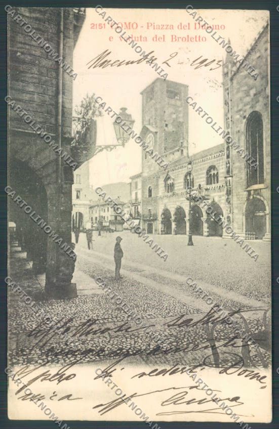 Como Città cartolina LQ1528 – fronte