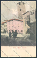 Como Città SCOLLATA ABRASA cartolina LQ1545 – fronte