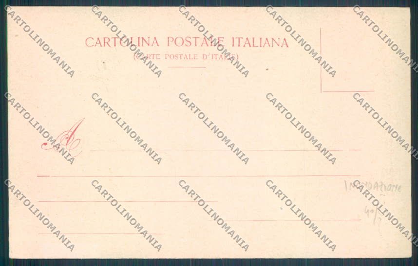 Como Città Inondazione cartolina LQ1555 – retro