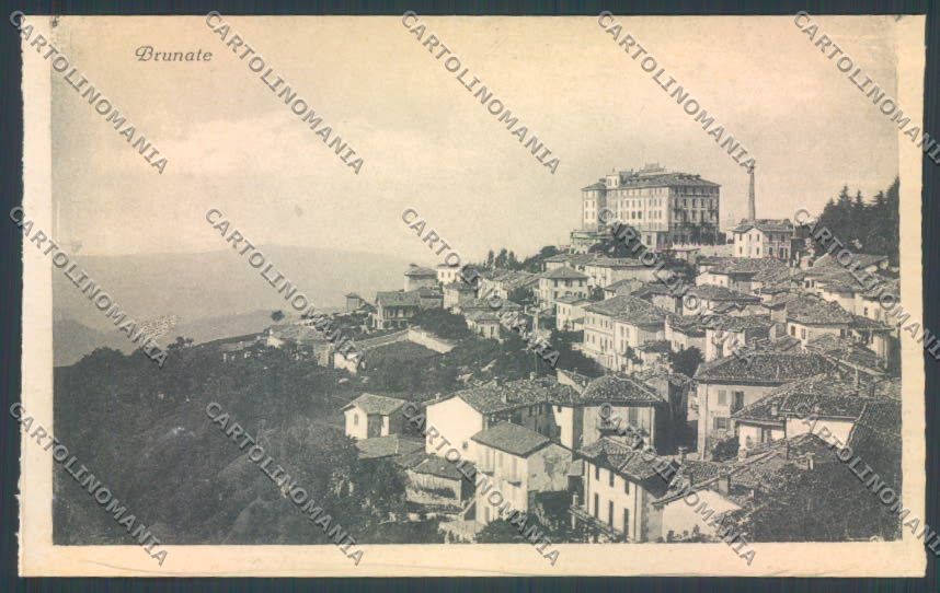 Como Brunate cartolina LQ1563 – fronte