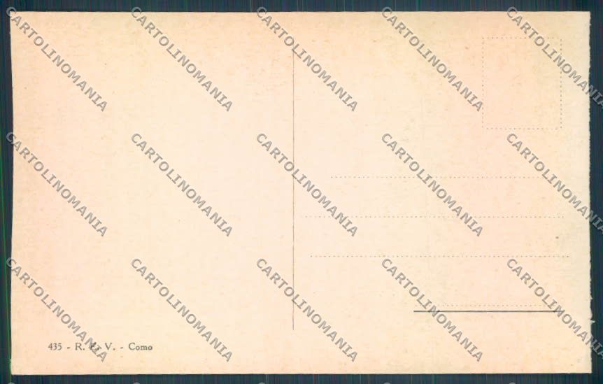 Como Brunate cartolina LQ1563 – retro