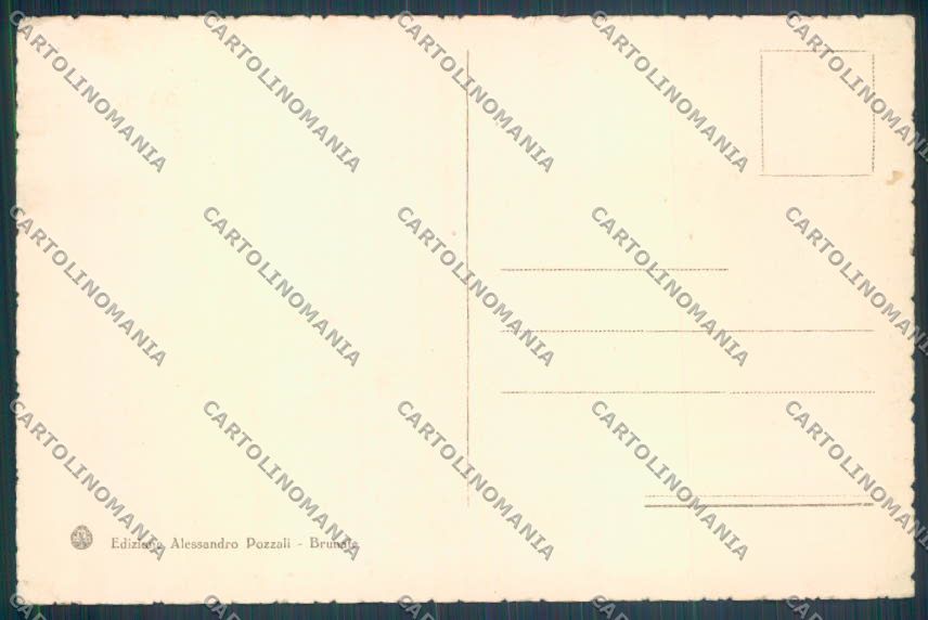 Como Brunate cartolina LQ1564 – retro