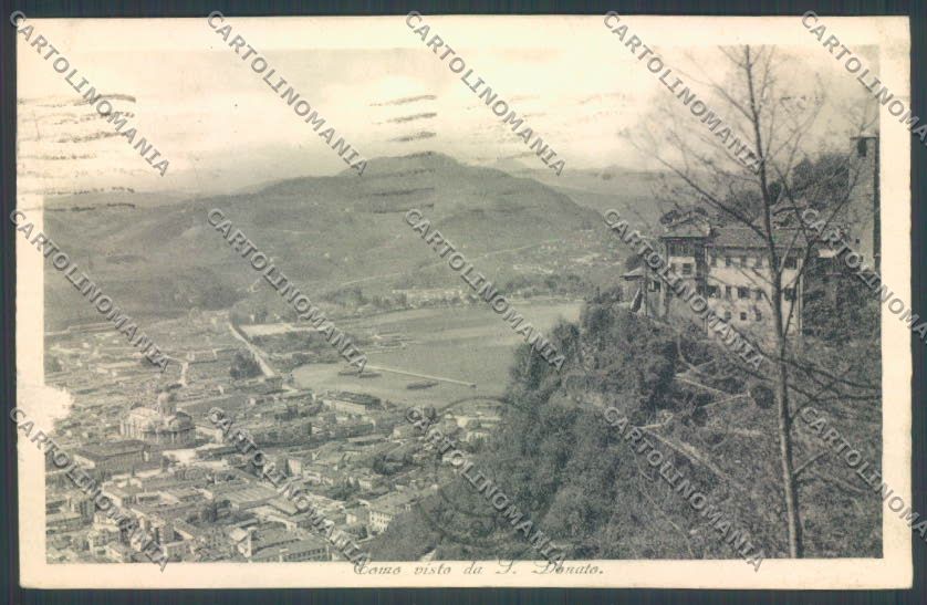 Como Città ABRASA cartolina LQ1566 – fronte