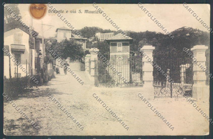 Como Brunate MACCHIA cartolina LQ1570 – fronte