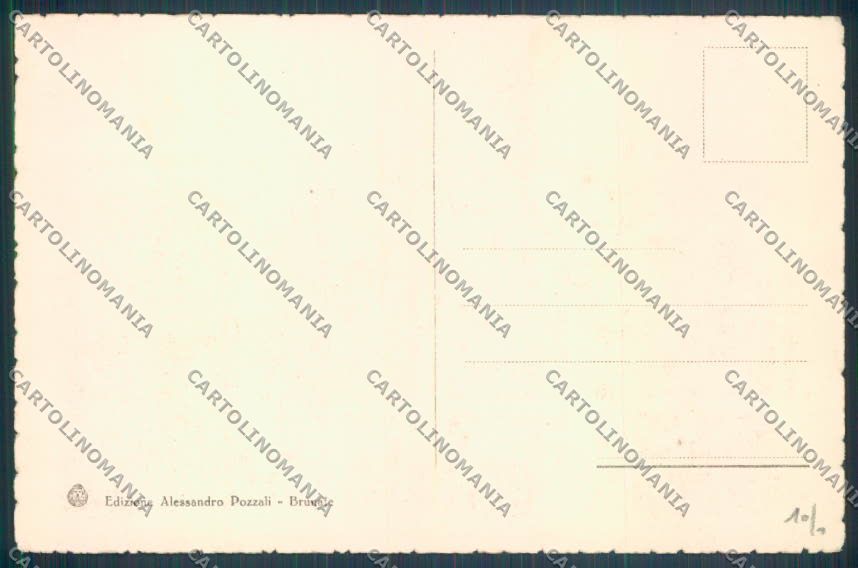 Como Brunate Saluti da cartolina LQ1572 – retro