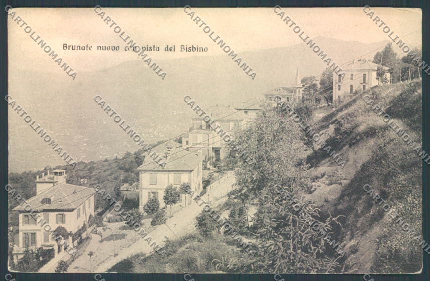 Como Brunate cartolina LQ1581 – fronte