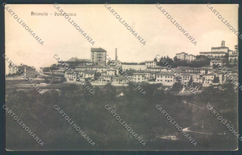 Como Brunate cartolina LQ1582 – fronte