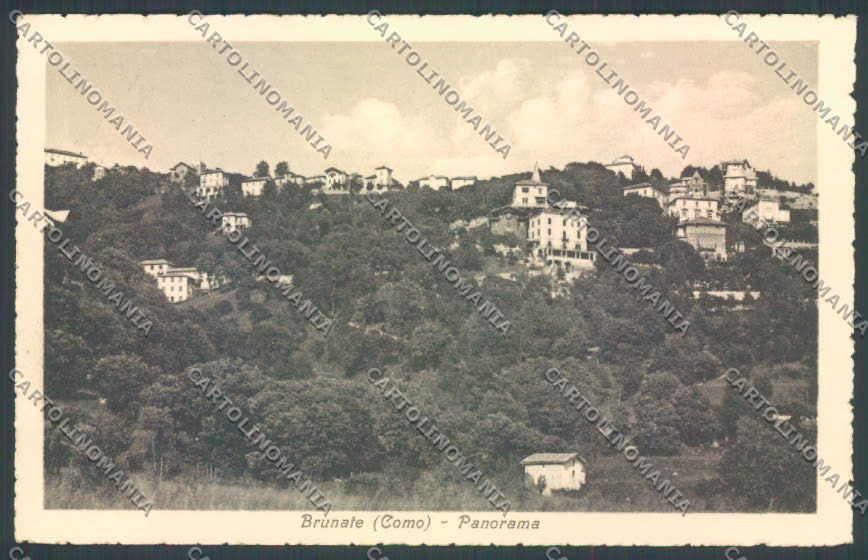 Como Brunate Foto cartolina LQ1585 – fronte