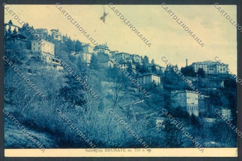 Como Brunate cartolina LQ1590 – fronte