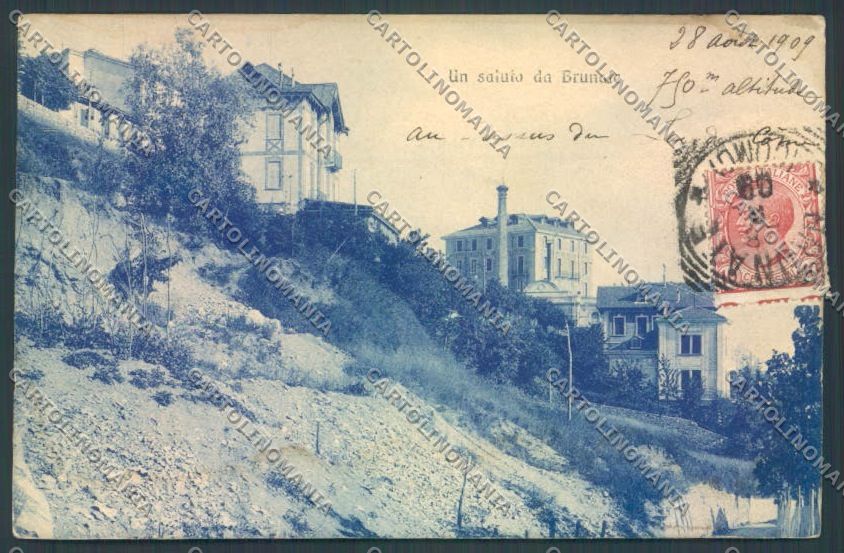 Como Brunate cartolina LQ1592 – fronte