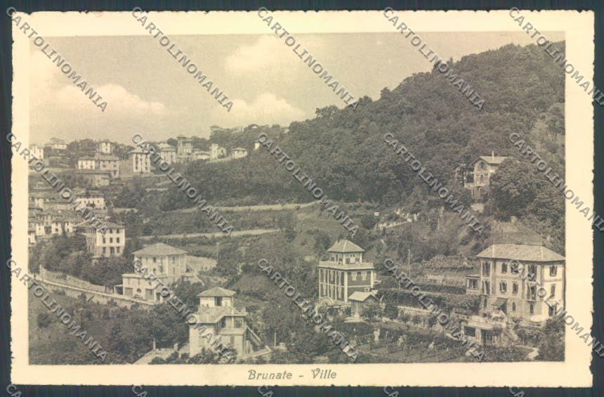 Como Brunate cartolina LQ1595 – fronte