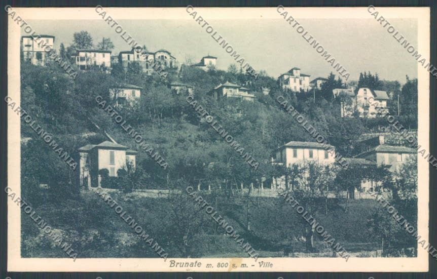 Como Brunate cartolina LQ1601 – fronte