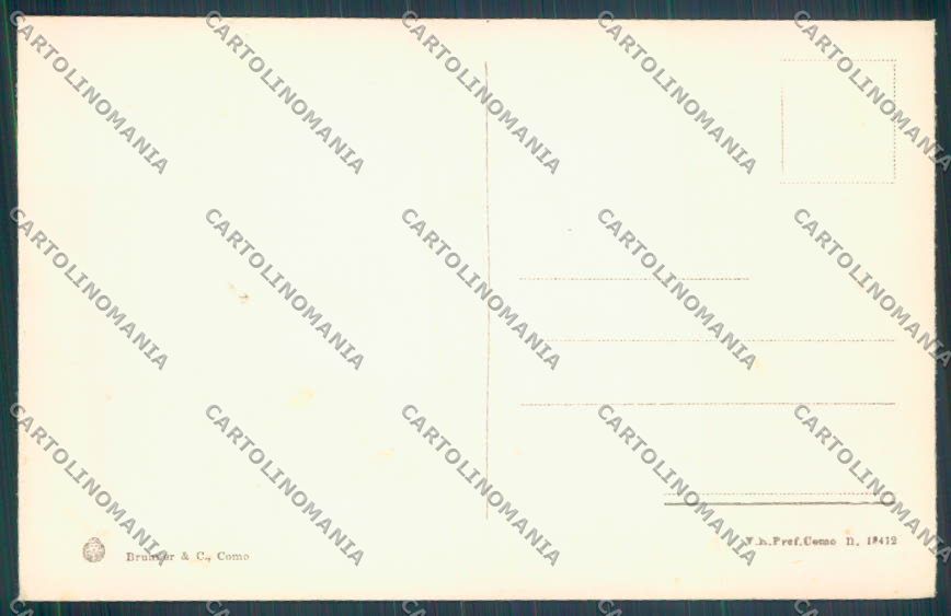 Como Brunate cartolina LQ1609 – retro