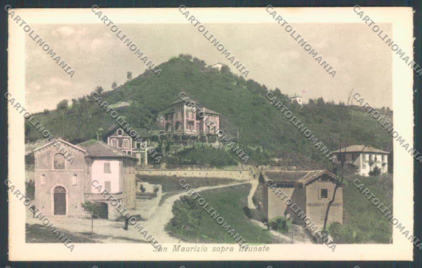 Como Brunate cartolina LQ1616 – fronte