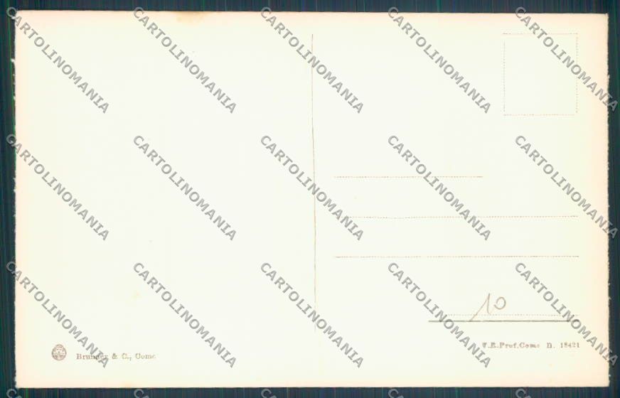 Como Brunate cartolina LQ1616 – retro