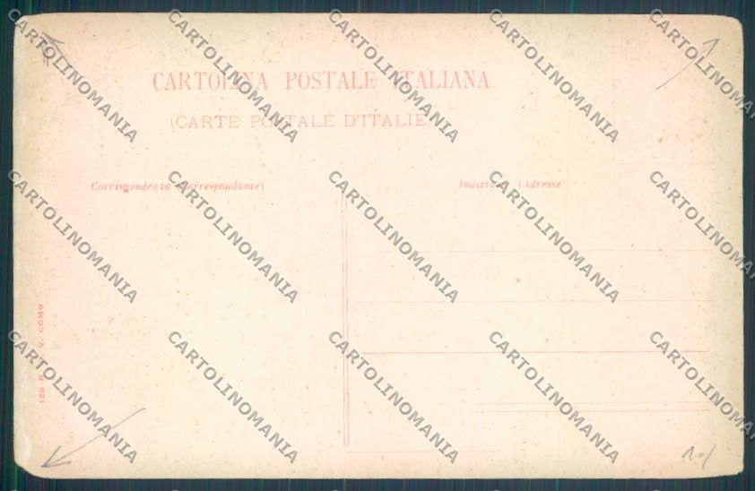 Como Brunate Funicolare cartolina LQ1620 – retro