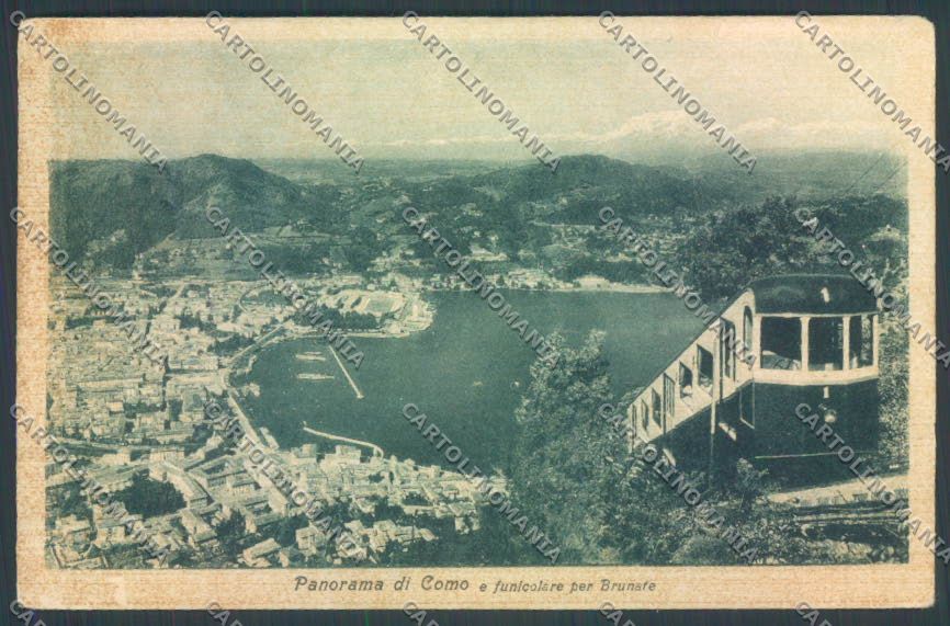 Como Città Funicolare cartolina LQ1643 – fronte