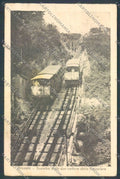 Como Brunate Funicolare ABRASA PIEGHE cartolina LQ1652 – fronte