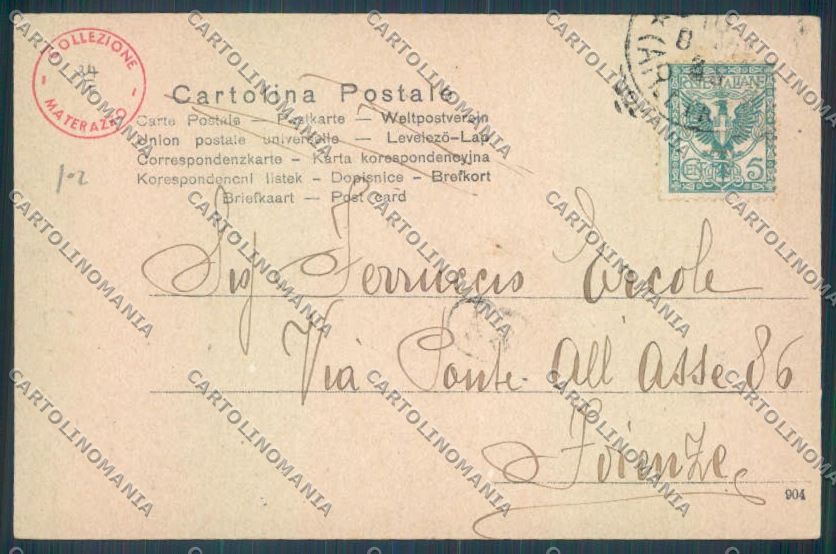 Como Brunate Funicolare cartolina LQ1656 – retro
