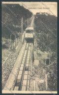 Como Brunate Funicolare ABRASA cartolina LQ1663 – fronte