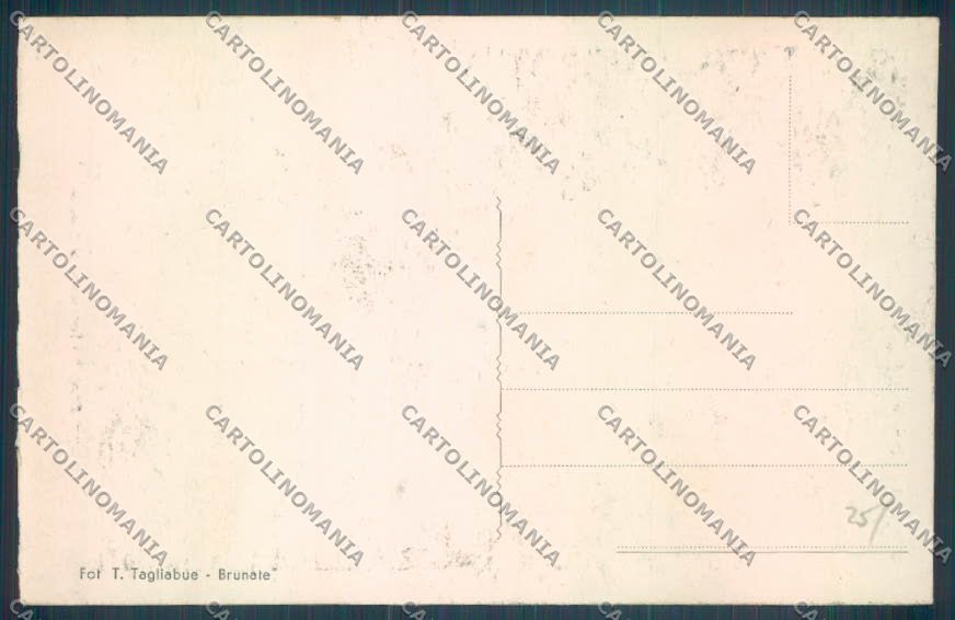 Como Brunate Funicolare cartolina LQ1674 – retro