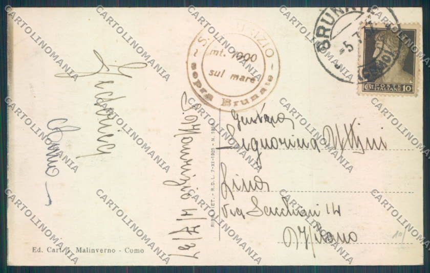 Como San Maurizio cartolina LQ1679 – retro