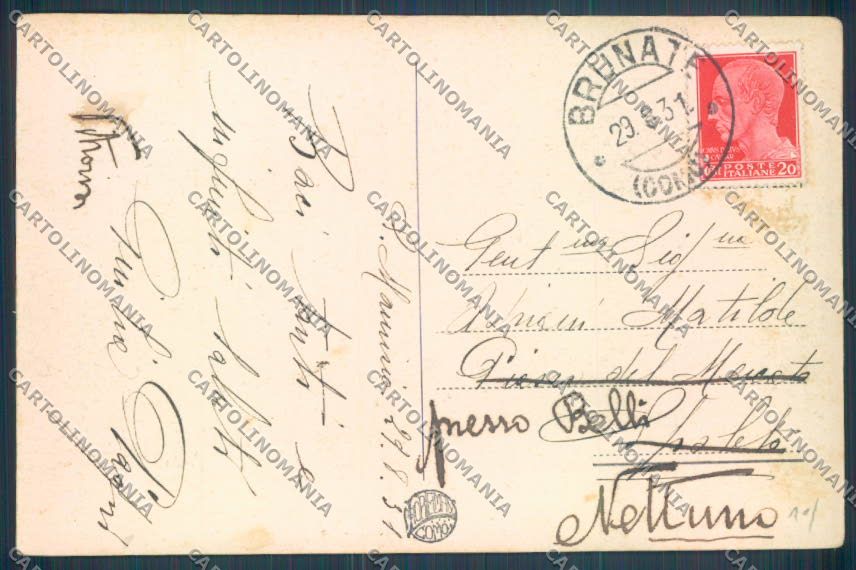 Como San Maurizio cartolina LQ1683 – retro
