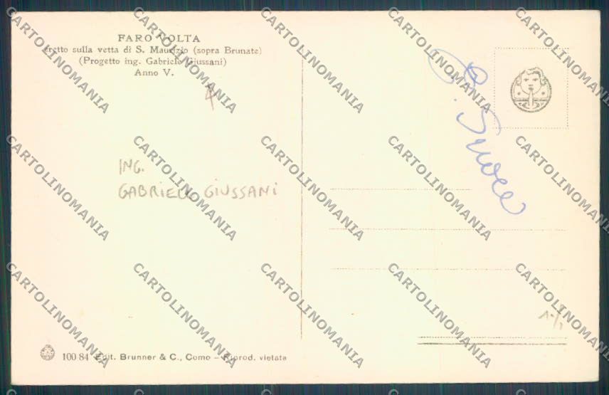 Como San Maurizio cartolina LQ1686 – retro