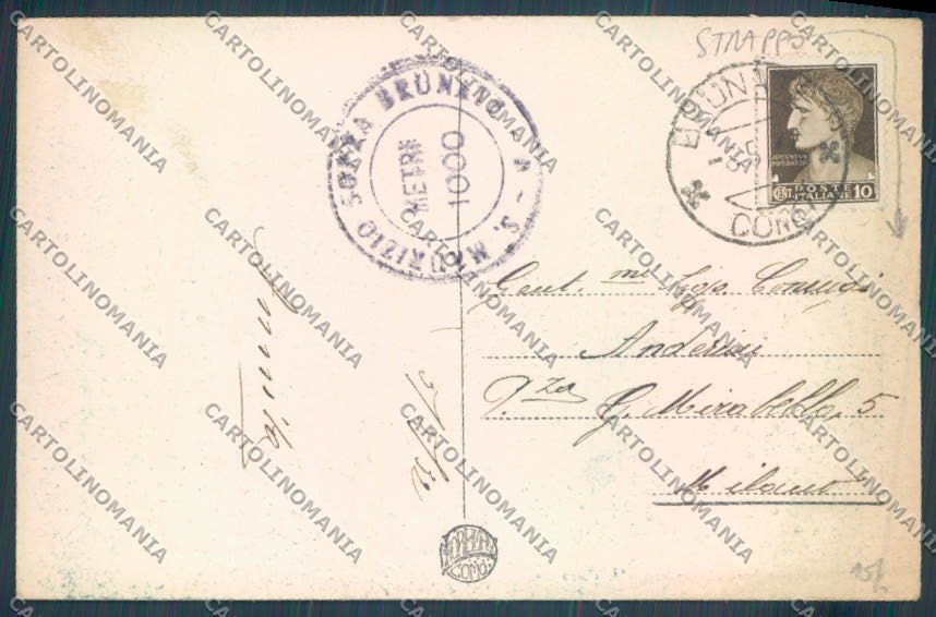Como San Maurizio STRAPPO cartolina LQ1703 – retro