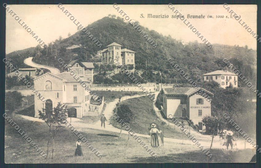 Como San Maurizio PIEGHINE cartolina LQ1708 – fronte