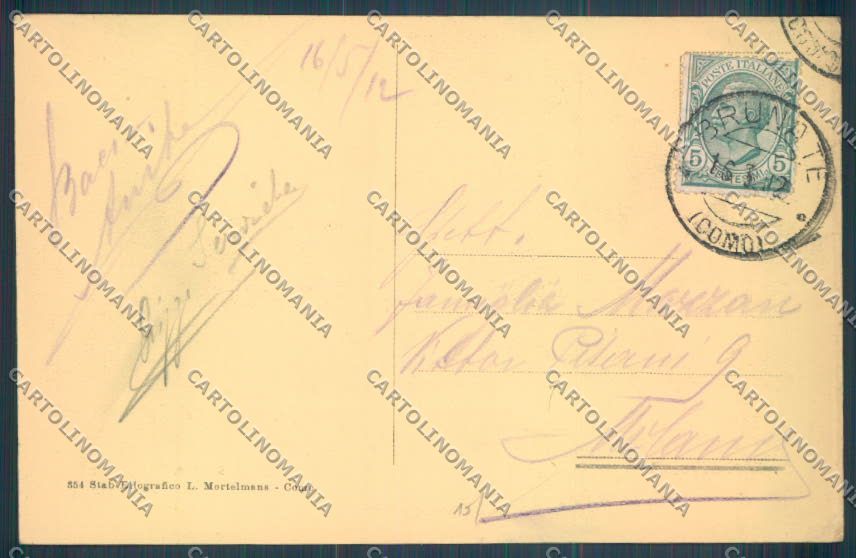 Como San Maurizio cartolina LQ1713 – retro