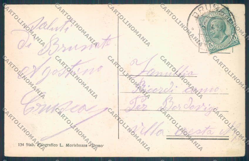 Como San Maurizio cartolina LQ1721 – retro