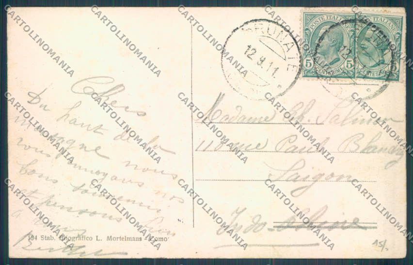 Como San Maurizio cartolina LQ1727 – retro