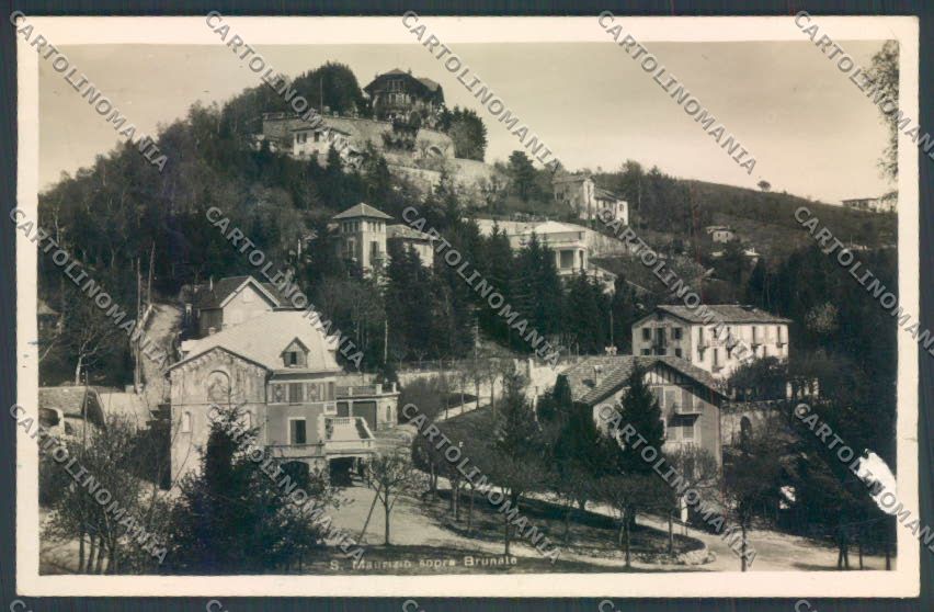 Como San Maurizio ABRASA STRAPPINO Foto cartolina LQ1733 – fronte