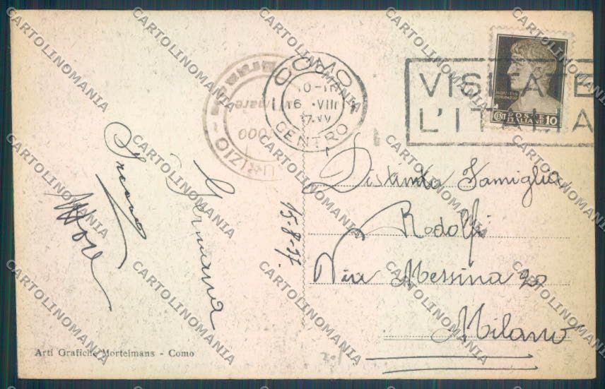Como San Maurizio cartolina LQ1738 – retro