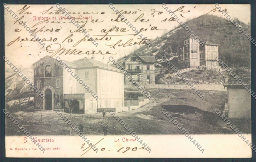 Como San Maurizio cartolina LQ1752 – fronte