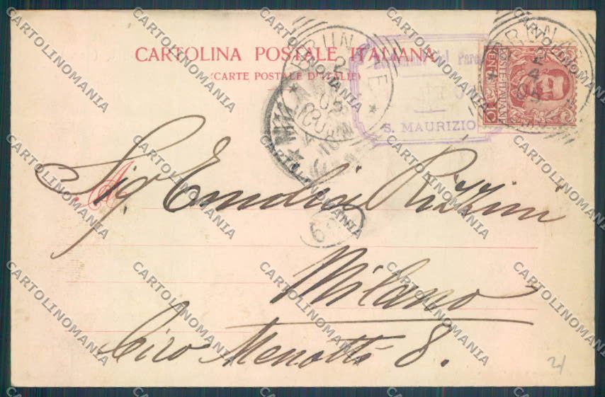 Como San Maurizio cartolina LQ1761 – retro