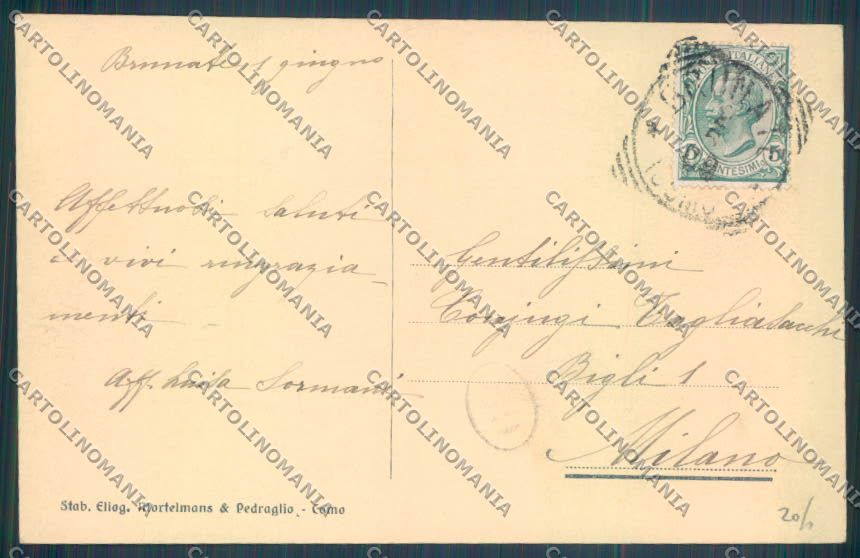 Como San Maurizio cartolina LQ1763 – retro