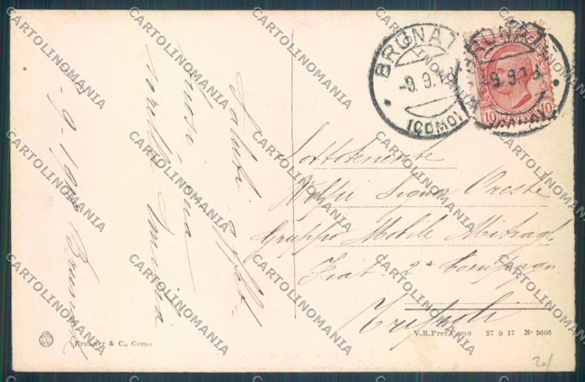 Como San Maurizio cartolina LQ1765 – retro
