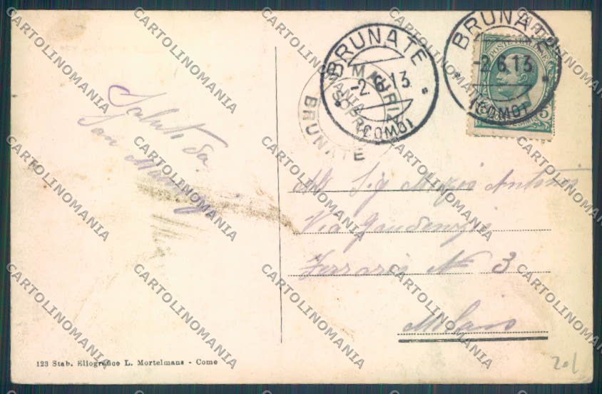Como San Maurizio cartolina LQ1770 – retro
