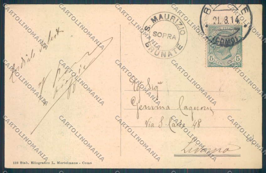Como San Maurizio cartolina LQ1777 – retro