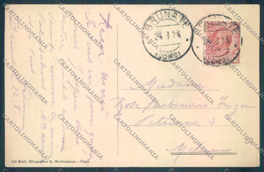 Como San Maurizio cartolina LQ1779 – retro