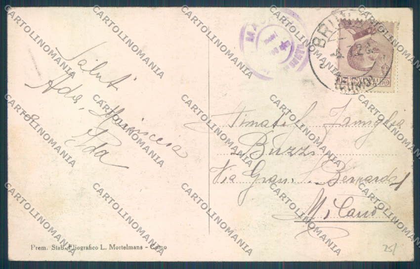 Como San Maurizio cartolina LQ1787 – retro