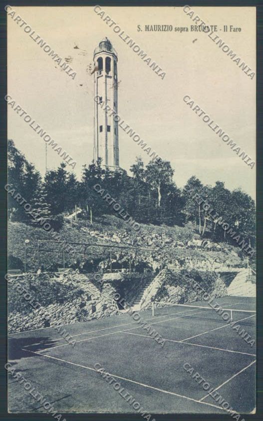 Como San Maurizio Tennis cartolina LQ1790 – fronte