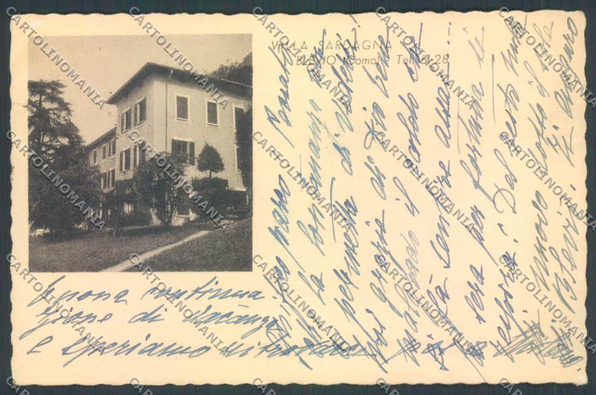Como Blevio cartolina LQ1798 – fronte