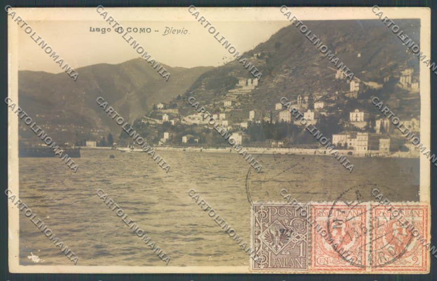 Como Blevio ABRASA Foto cartolina LQ1805 – fronte