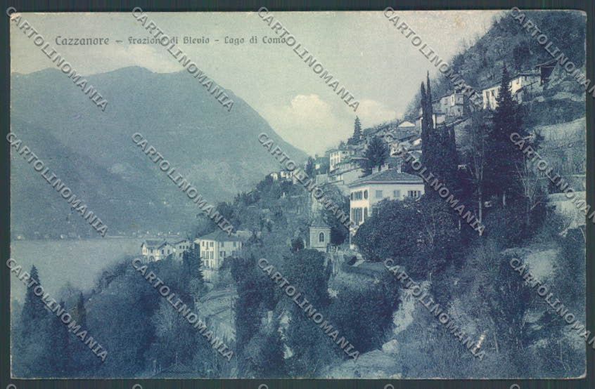 Como Blevio Cazzanore cartolina LQ1807 – fronte
