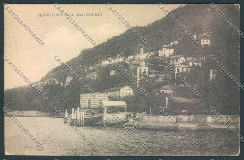 Como Blevio Saluti da cartolina LQ1811 – fronte